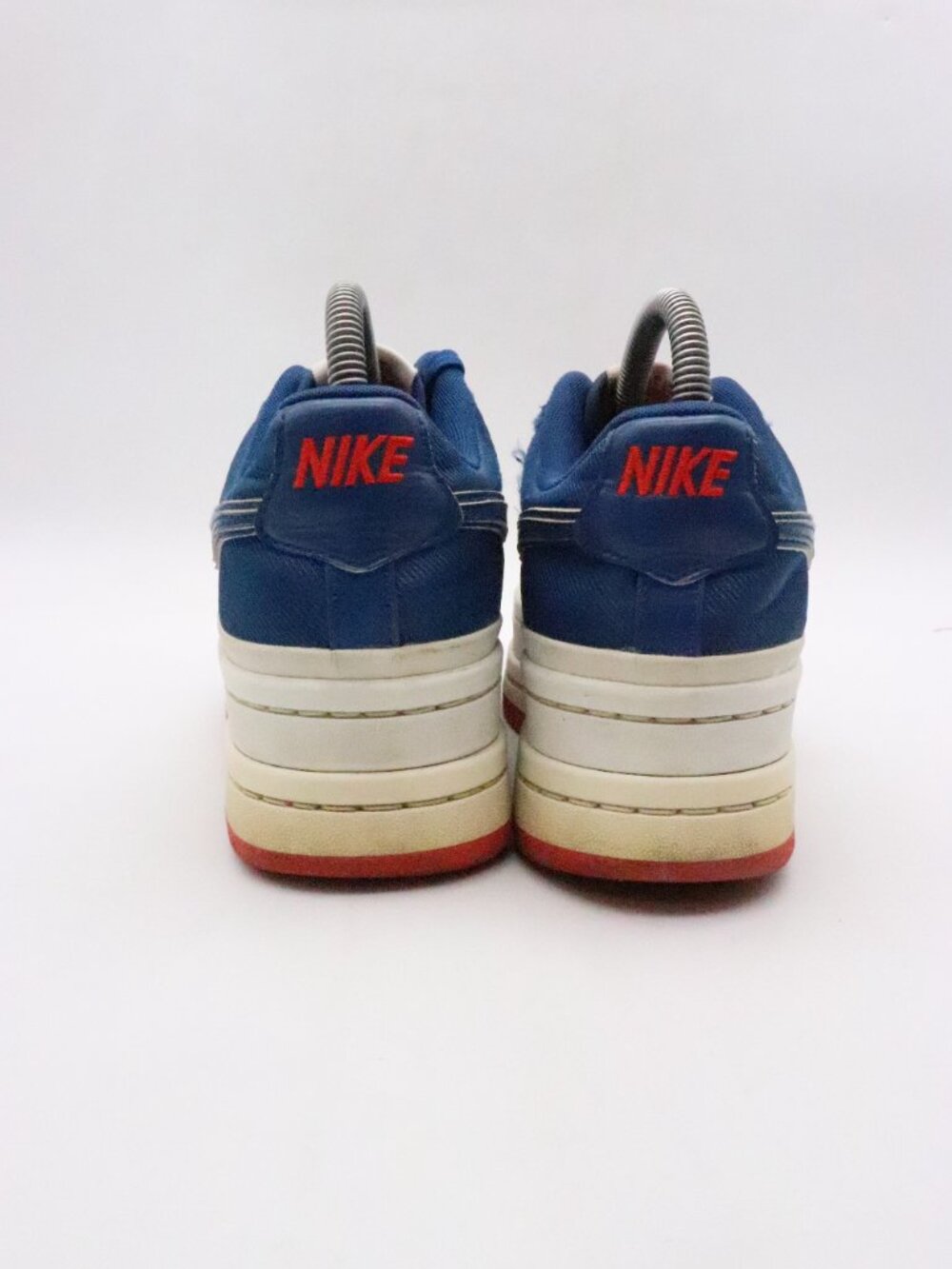 Nike Vandal 2K Gym Blue Women’s Size 7.5 Platform Sneakers AO2868-400 - Picture 5 of 9